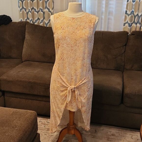 NWT BCBGMAXAZRIA Wrap Front High-Low Dress Women's Medium - Picture 4 of 11